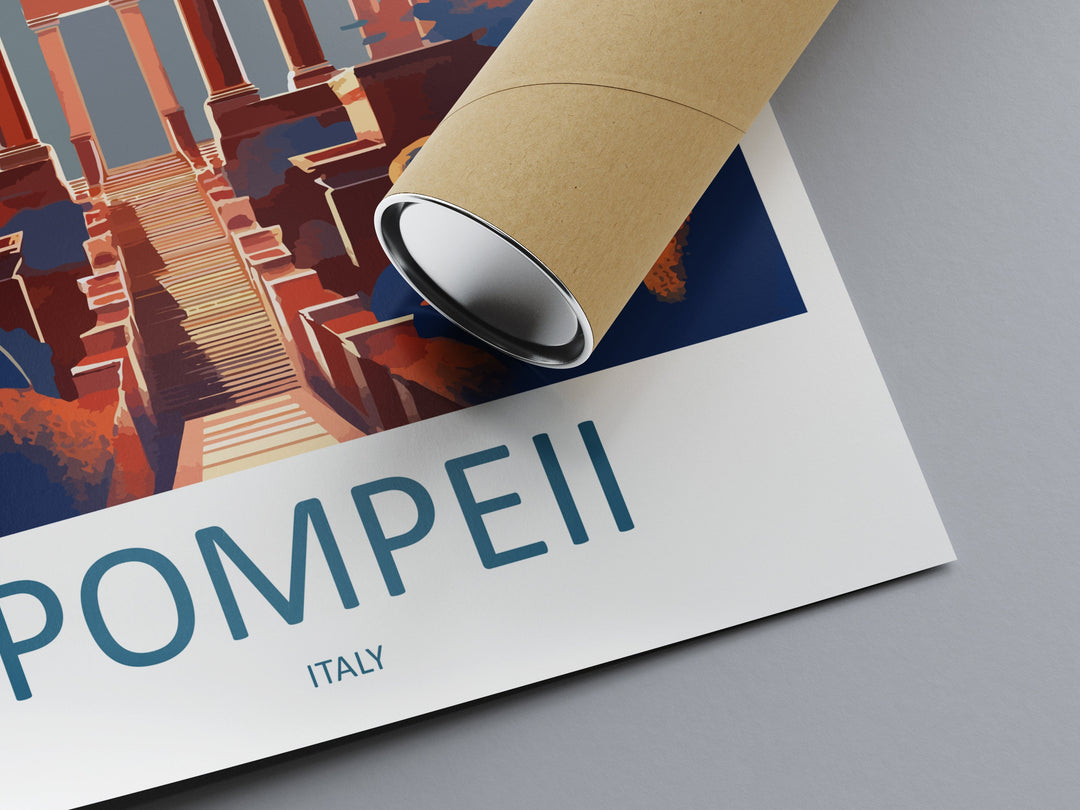 Pompeii Travel Print Wall Art Pompeii Italy Wall Hanging Home Decoration Pompeii Gift Art Lovers Wall Art Print Pompeii Italy Art Pompeii