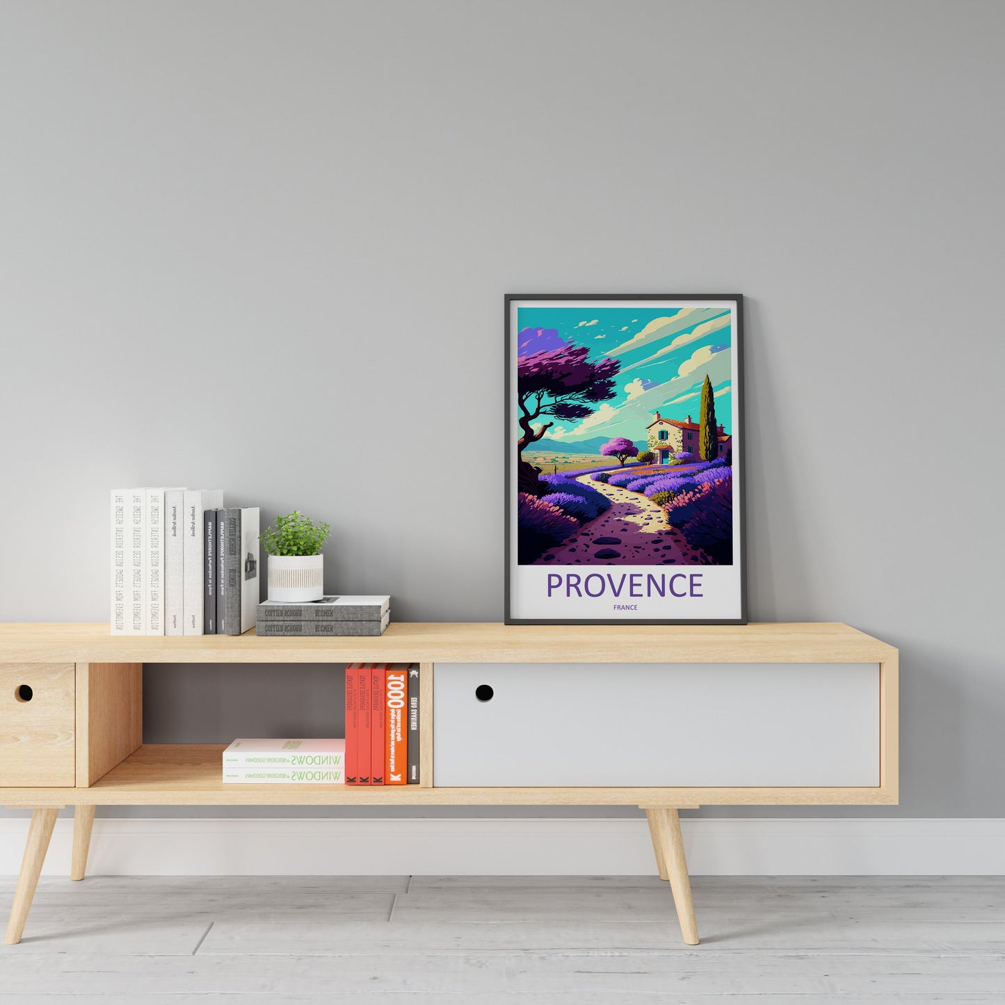 Provence Travel Print Wall Art Provence Wall Hanging Home Décor Provence Gift Art Lovers France Art Lover Gift Provence Art Provence Art