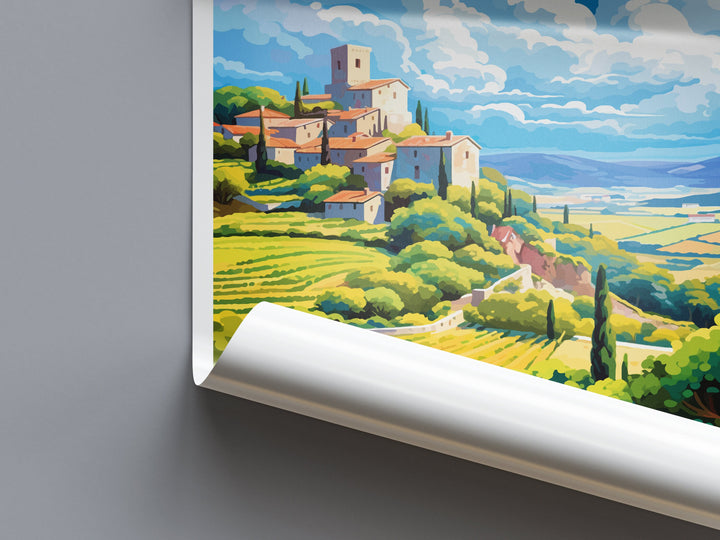 Provence Travel Print Wall Art Provence Wall Hanging Home Décor Provence Gift Art Lovers France Art Lover Gift Provence Art Provence Art