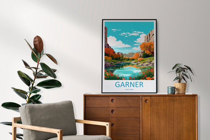 Garner State Park Travel Print Wall Art Garner State ParkWall Hanging Home Décor Garner State Park Gift Art Lovers Texas Art Lover