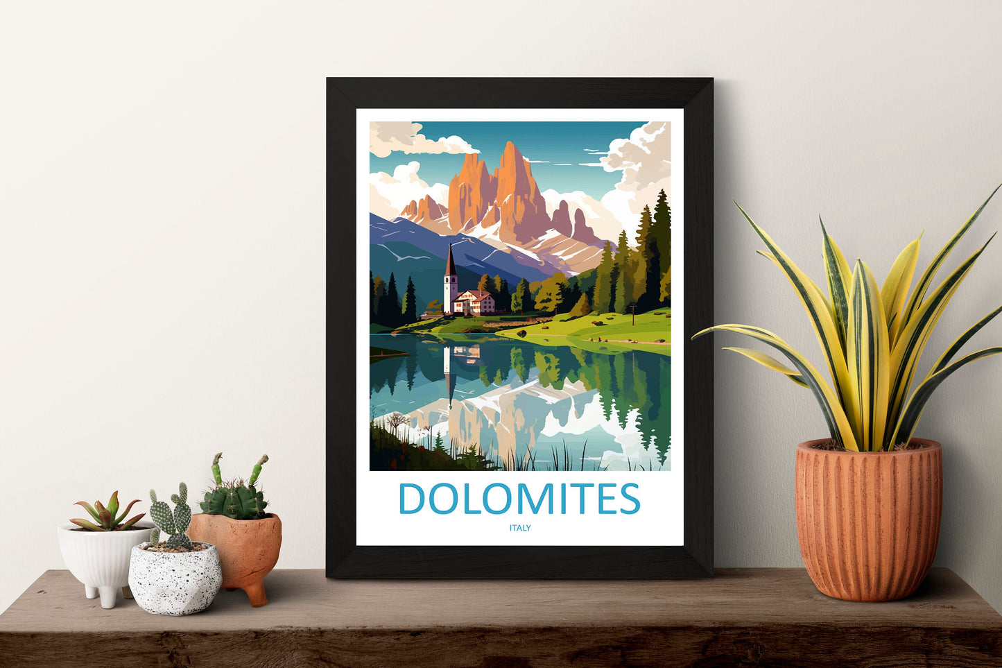 Dolomites Travel Print Dolomites Home Décor Dolomitic Alps Art Print Dolomite Mountains Room Print For Italian Mountains Gift Art Poster Art