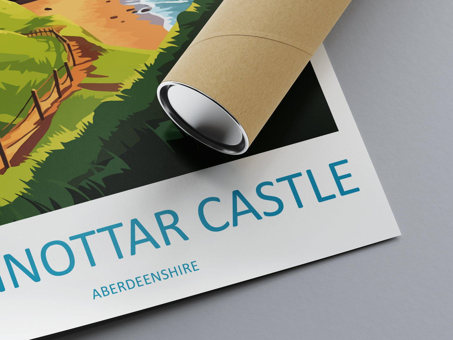 Dunnottar Castle Travel Print Wall Art Dunnottar Castle Wall Hanging Home Décor Dunnottar Castle Gift Art Lovers England Art Lover