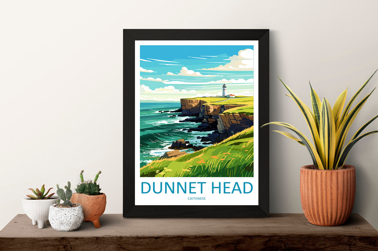 Dunnet Head Print Dunnet Head Home Decor Landscape Art Print Dunnet Head Wall Art for Scotland Enthusiast Gift Wall Hanging
