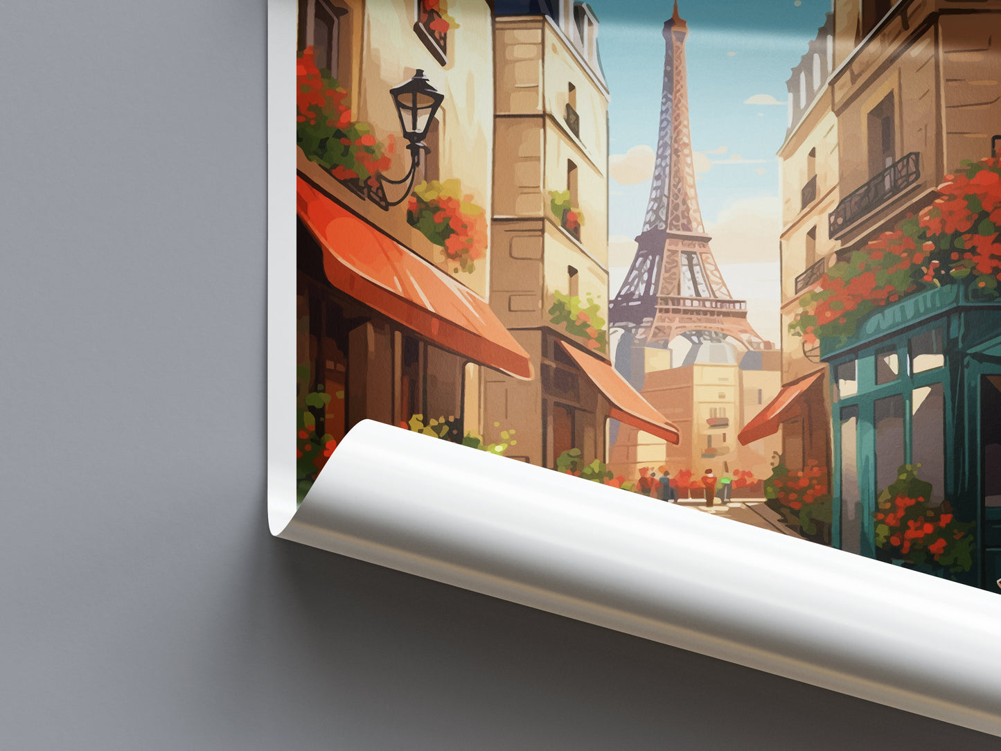 Paris Travel Print Wall Art Paris Wall Hanging Home Décor Paris Gift Art Lovers France Art Lover Gift Paris Print France Wall Art Décor