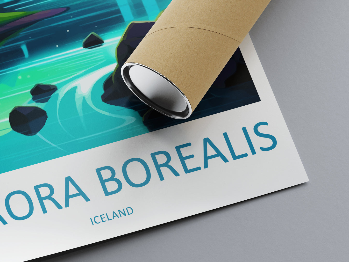 Aurora Borealis Travel Print Wall Art Aurora Borealis Wall Hanging Home Décor Aurora Borealis Gift Art Lovers Iceland Art Lover Gift Decor