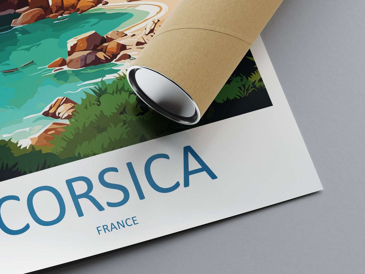 Corsica Travel Print Wall Art Corsica Wall Hanging Home Decor Corsica France Gift Art Lovers Wall Art Print Art Corsica Wall art