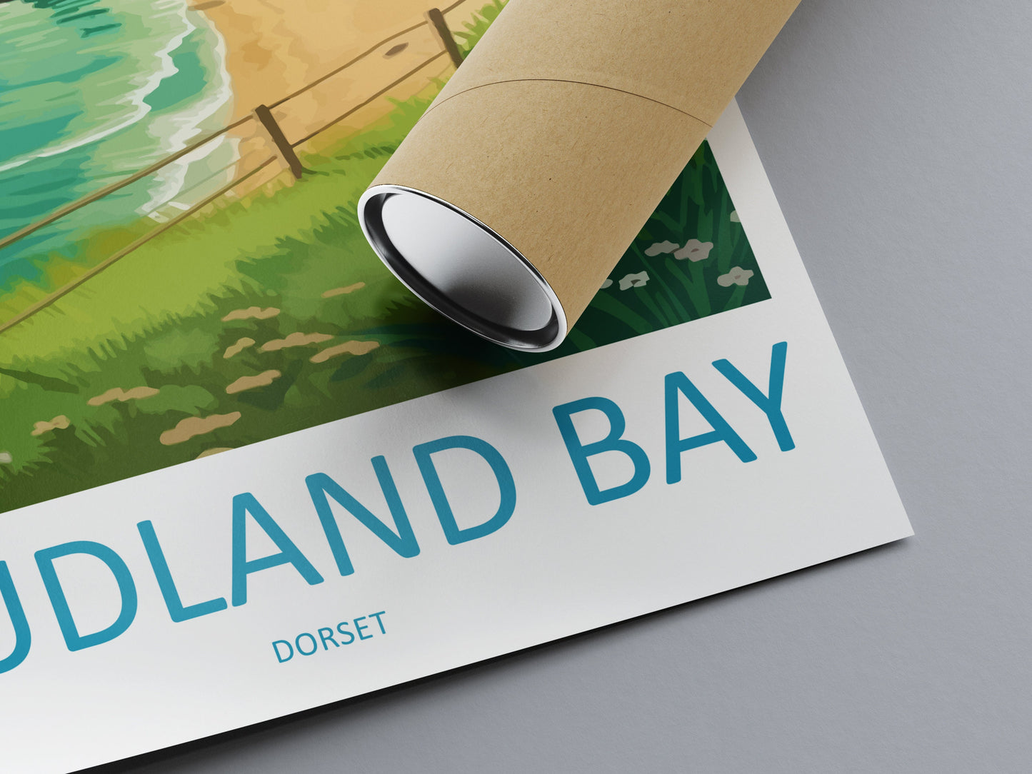 Studland Bay Travel Print Wall Art Studland Bay Wall Hanging Home Décor Studland Bay Gift Art Lovers England Art Lover Gift Studland Bay