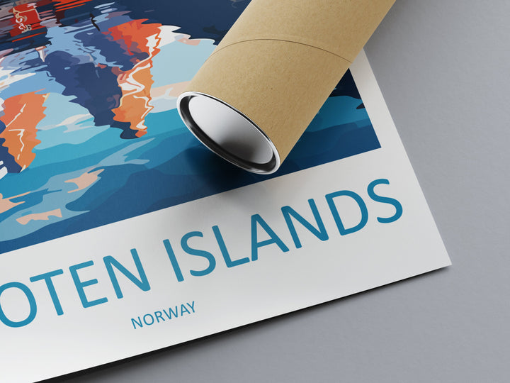 Lofoten Islands Travel Print Lofoten Home Décor Lofoten Islands Art Print Norwegian Wall Print For Lofoten Gift Wall Hanging Lofoten Artwork