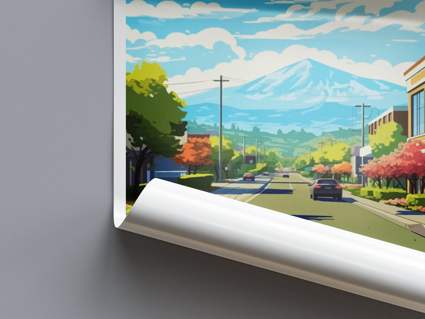 San Jose Travel Print Wall Art San Jose Wall Hanging Home Décor San Jose Gift Art Lovers California Art Poster San Jose Wall Poster Travel