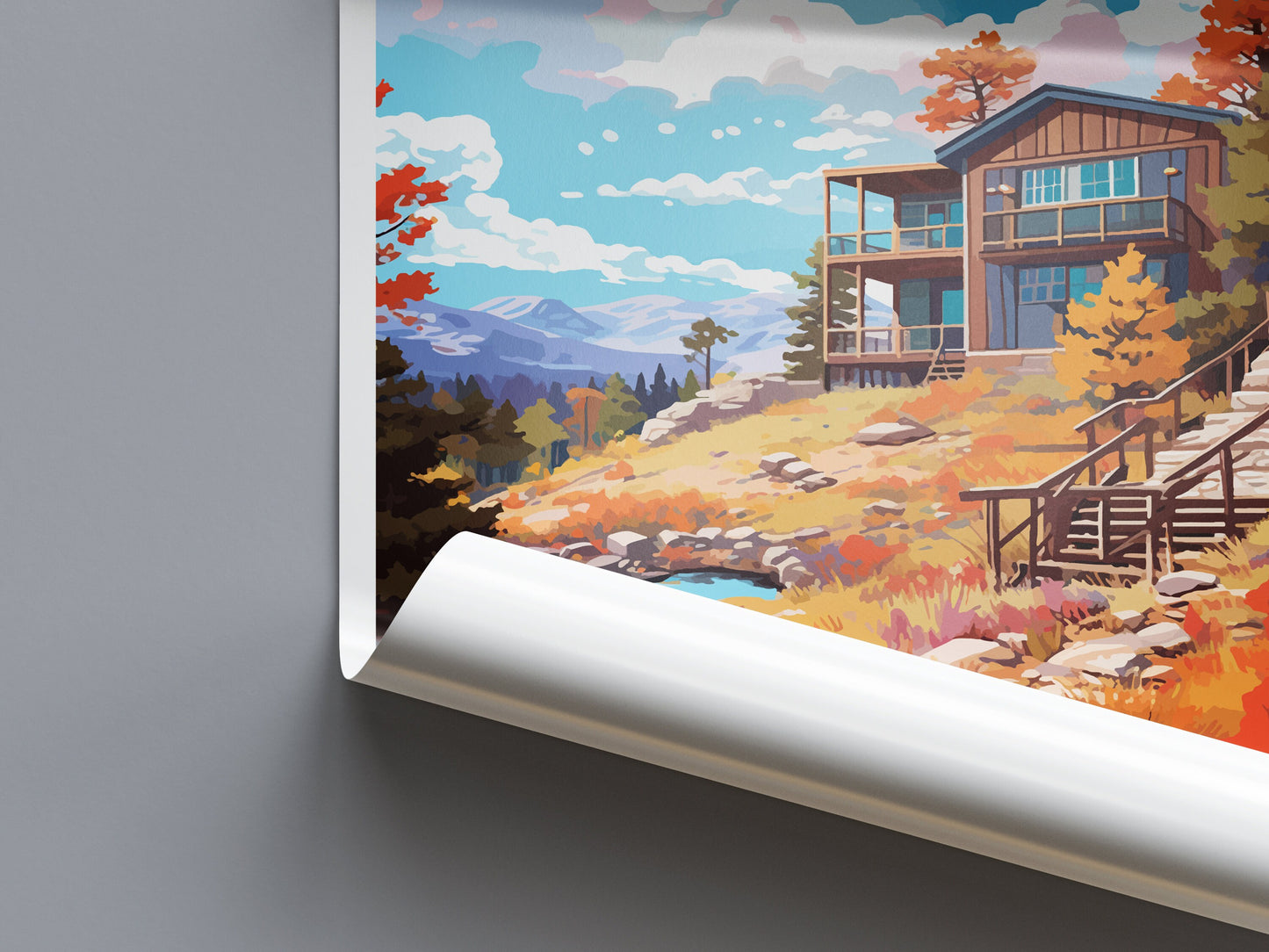 Mount Lemmon Travel Print Wall Art Mount Lemmon Wall Hanging Home Décor Mount Lemmon Gift Art Lovers Arizona Art Lover Gift Arizona Travel