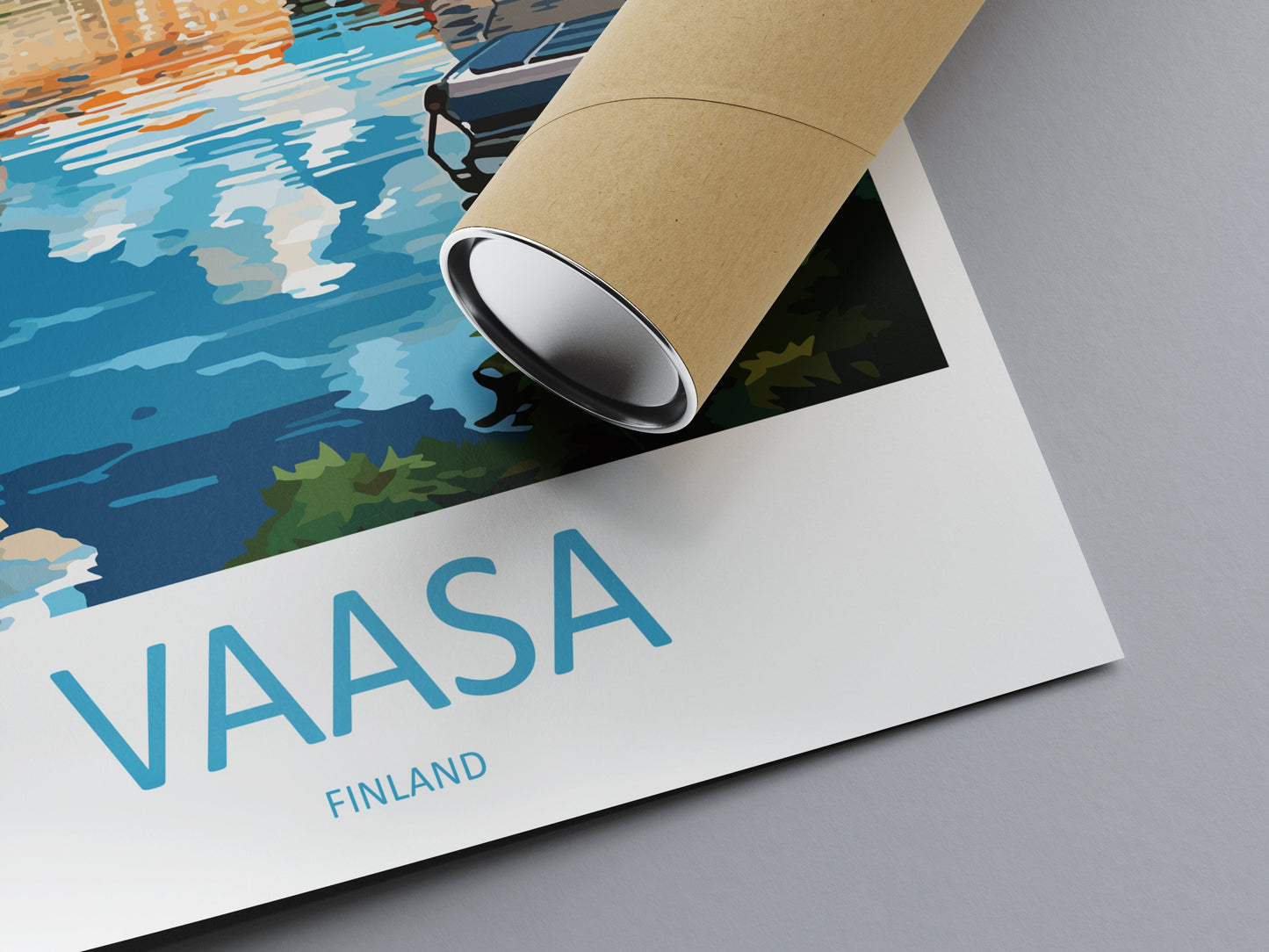 Vaasa Travel Print Wall Art Vaasa Wall Hanging Home Decor Vaasa Gift Art Lovers Wall Art Print Art Vaasa Wall Print Finland Travel Poster