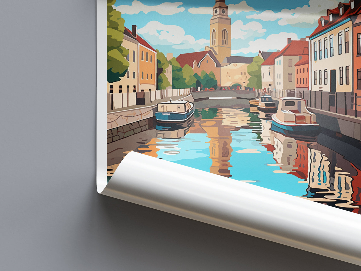 Turku Travel Print Wall Art Turku Wall Hanging Home Decor Turku Gift Art Lovers Wall Art Print Art Turku Wall Print Finland Travel Poster
