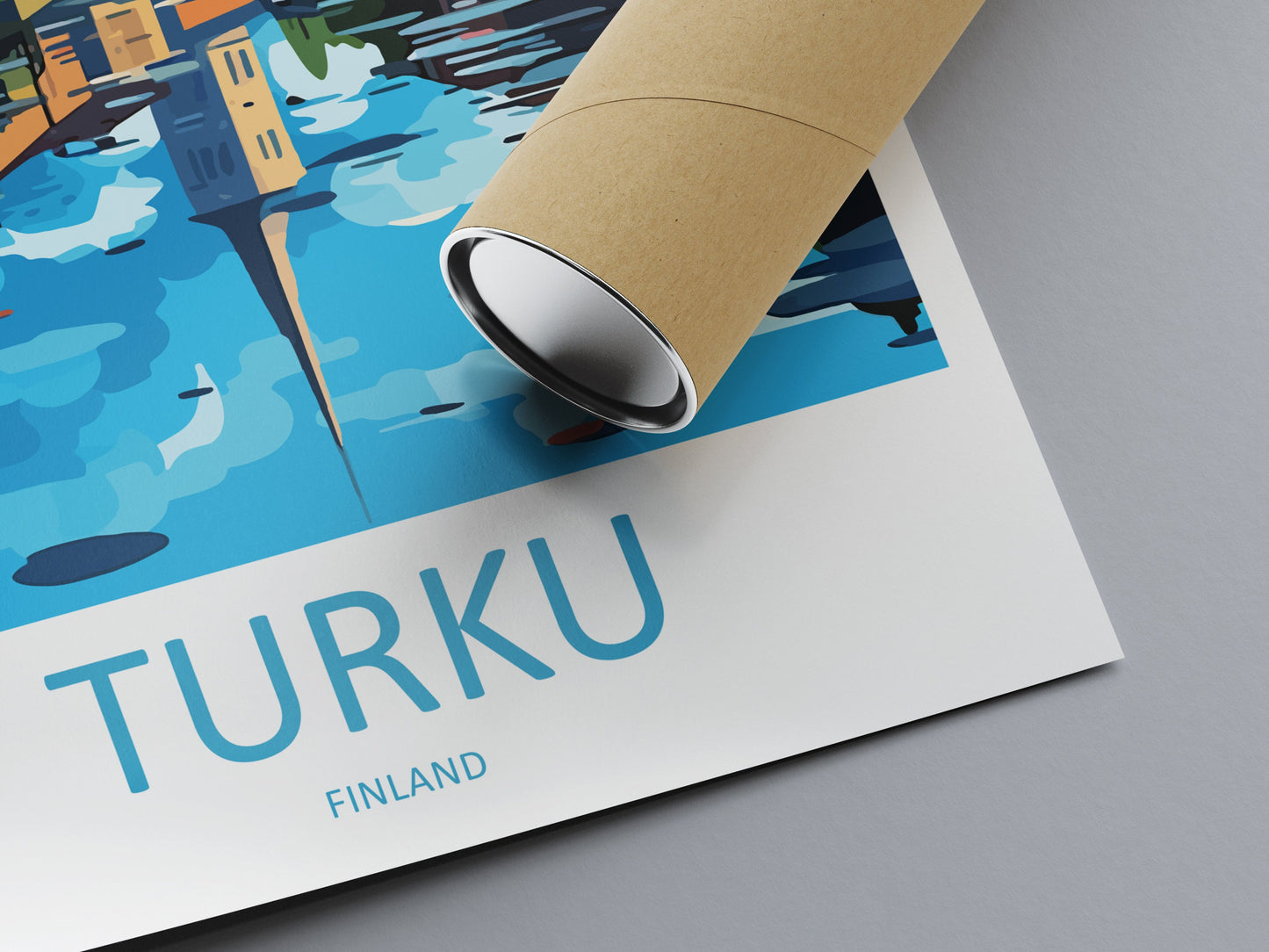 Turku Travel Print Wall Art Turku Wall Hanging Home Decor Turku Gift Art Lovers Wall Art Print Art Turku Wall Print Finland Travel Poster