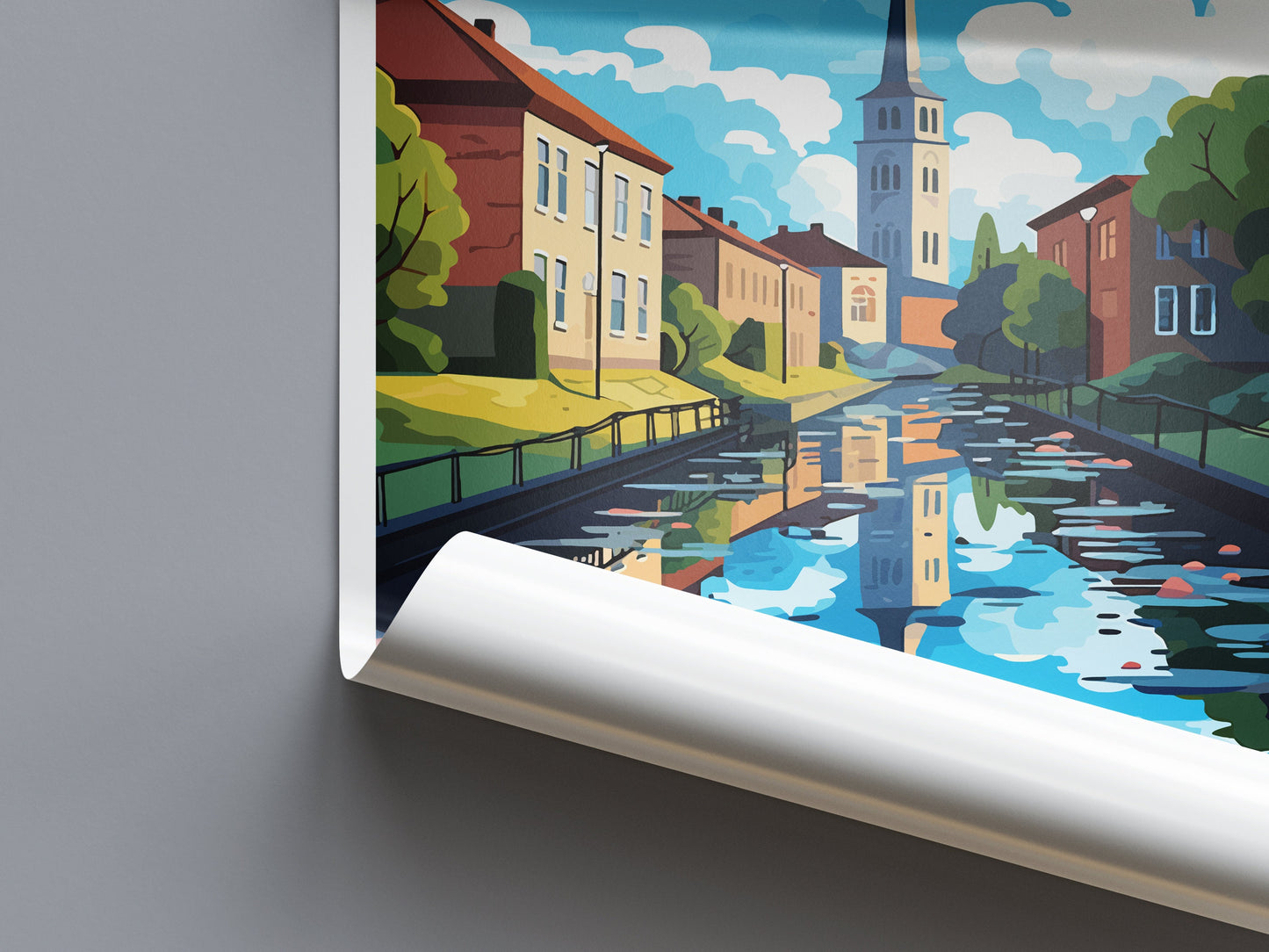 Turku Travel Print Wall Art Turku Wall Hanging Home Decor Turku Gift Art Lovers Wall Art Print Art Turku Wall Print Finland Travel Poster