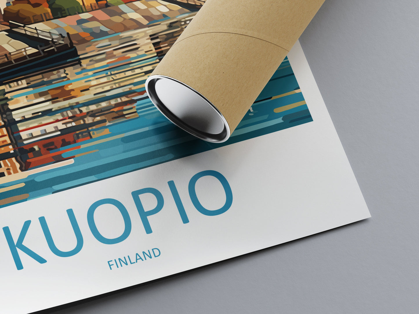 Kuopio Travel Print Wall Art Kuopio Wall Hanging Home Decor Kuopio Gift Art Lovers Wall Art Print Art Finland Wall Print
