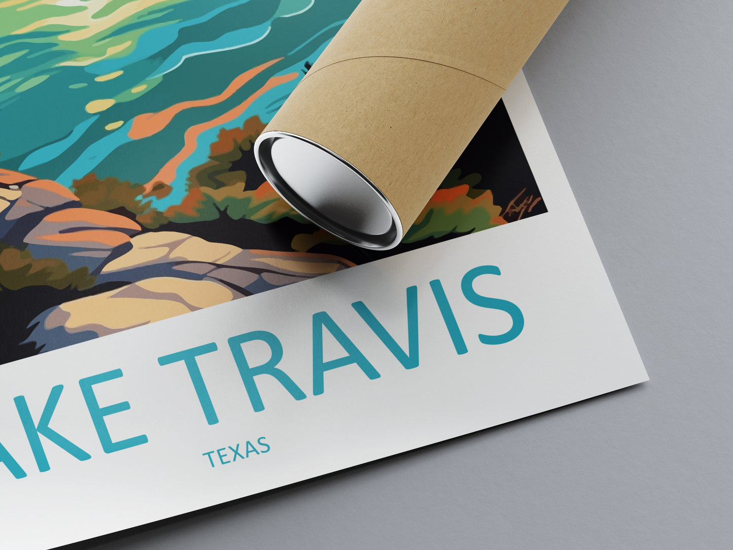 Lake Travis Travel Print Wall Art Lake Travis Wall Hanging Home Décor Lake Travis Gift Art Lovers Texas Art Lover Gift Texas