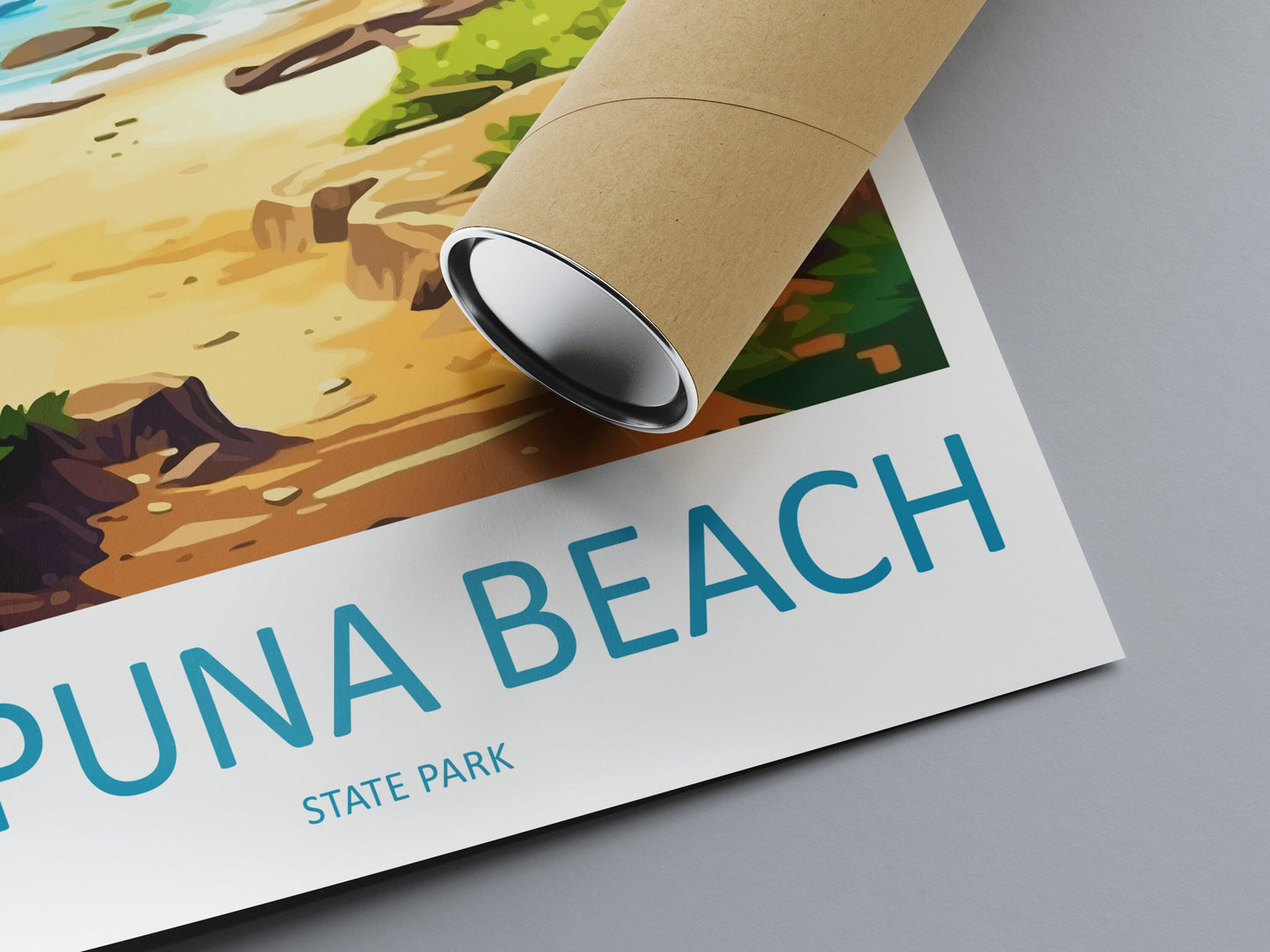 Hapuna Beach Travel Print Wall Art Hapuna Beach Wall Hanging Home Décor Hapuna Beach Gift Art Lovers Hawaii Art Lover Gift Print Artwork