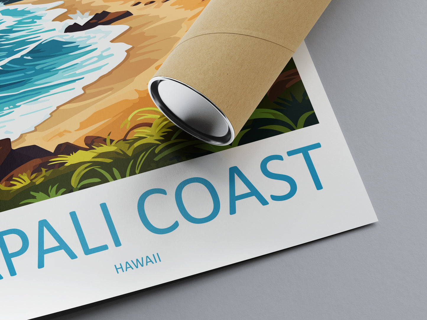 Napali Coast Travel Print Wall Art Napali Coast Wall Hanging Home Décor Napali Coast Gift Art Lovers Hawaii Art Lover Gift Print Artwork