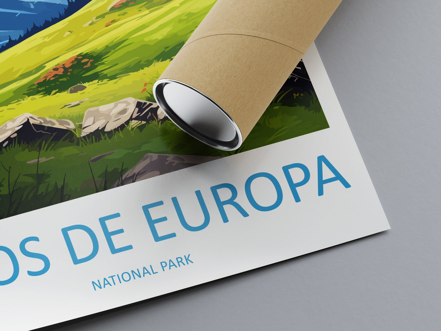 Picos De Europa National Park Travel Print Wall Art Picos De Europa National Park Wall Hanging Home Décor Picos De Europa Gift Art