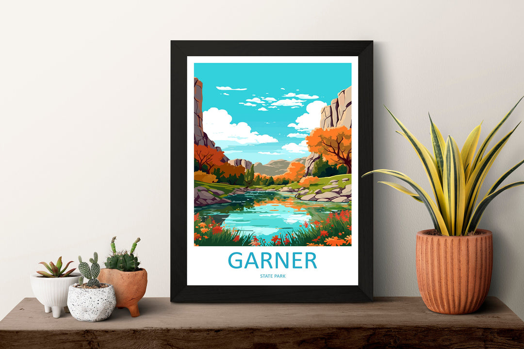 Garner State Park Travel Print Wall Art Garner State ParkWall Hanging Home Décor Garner State Park Gift Art Lovers Texas Art Lover