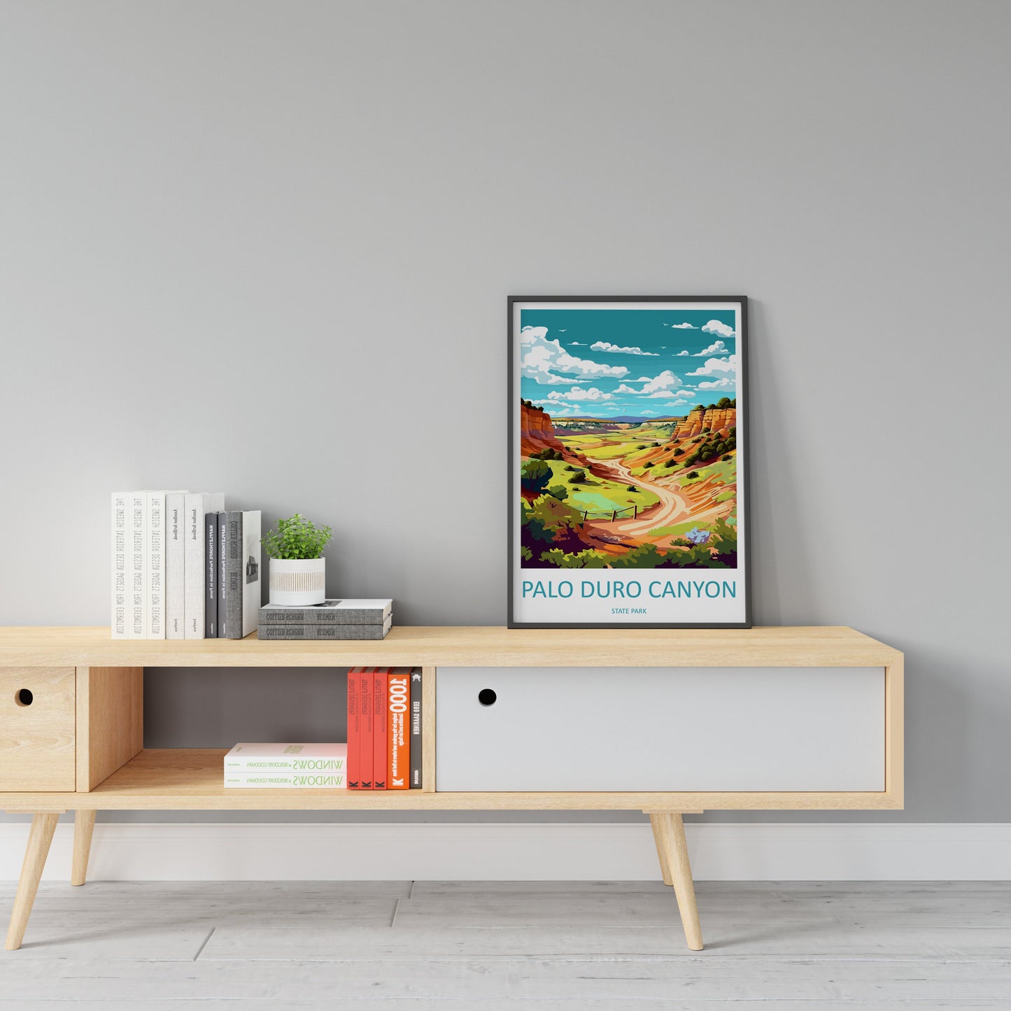 Palo Duro Canyon Travel Print Wall Art Palo Duro Canyon Wall Hanging Home Décor Palo Duro Canyon Gift Art Lovers Texas Art Lover