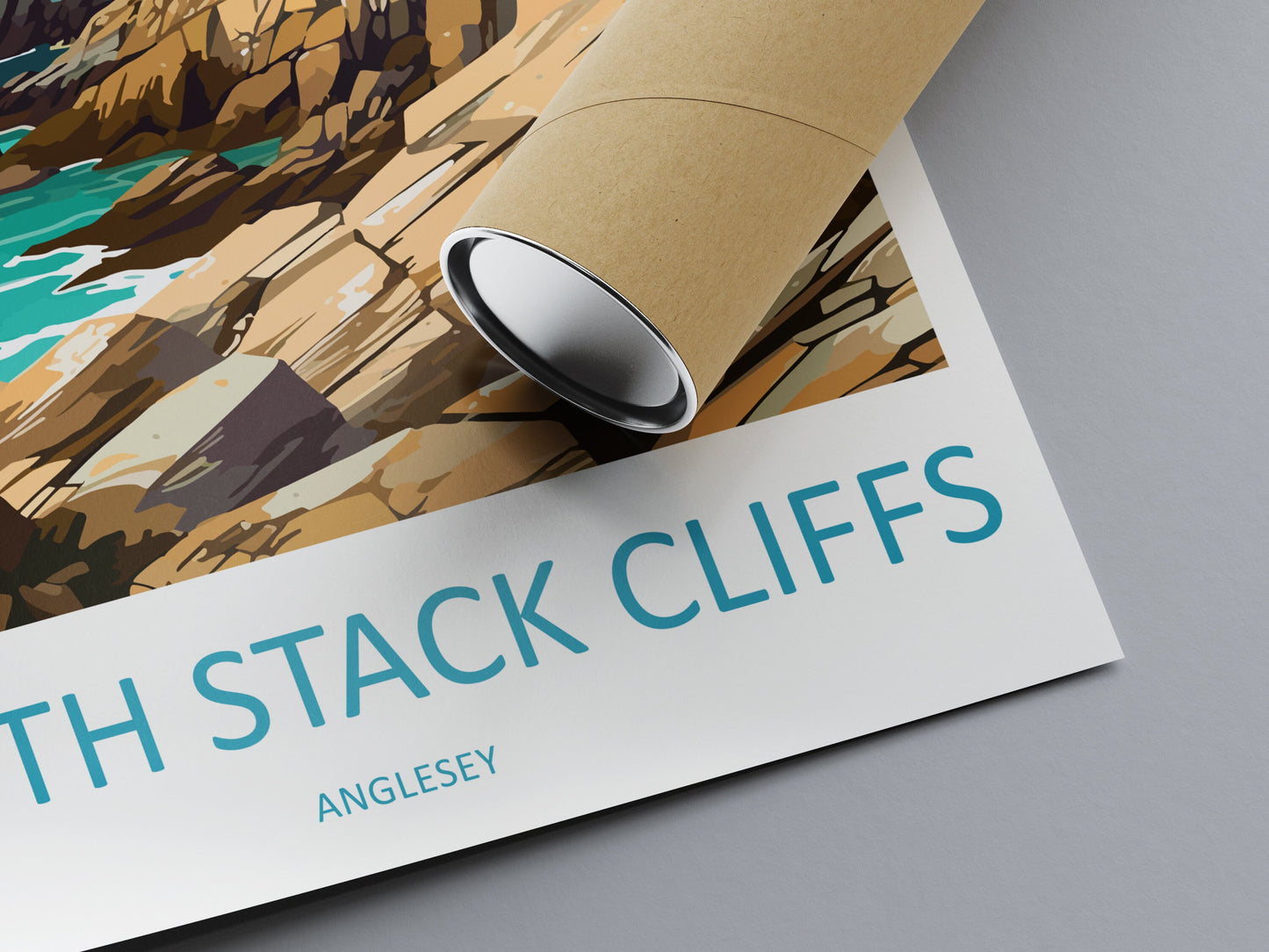 South Stack Cliffs Travel Print Wall Art South Stack Cliffs Wall Hanging Home Decor South Stack Cliffs Gift Art Lovers Wall Art Anglesey
