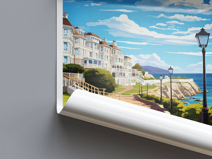 Llandudno Travel Print Wall Art Llandudno Wall Hanging Home Décor Llandudno Gift Art Lovers Welsh Art Lover Gift Wales Wall Art