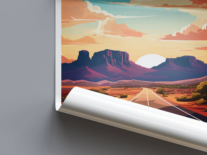 Alamogordo, New Mexico Travel Print Wall Art Alamogordo Wall Hanging Home Décor Alamogordo Gift Art Lovers New Mexico Art Lover Gift Decor