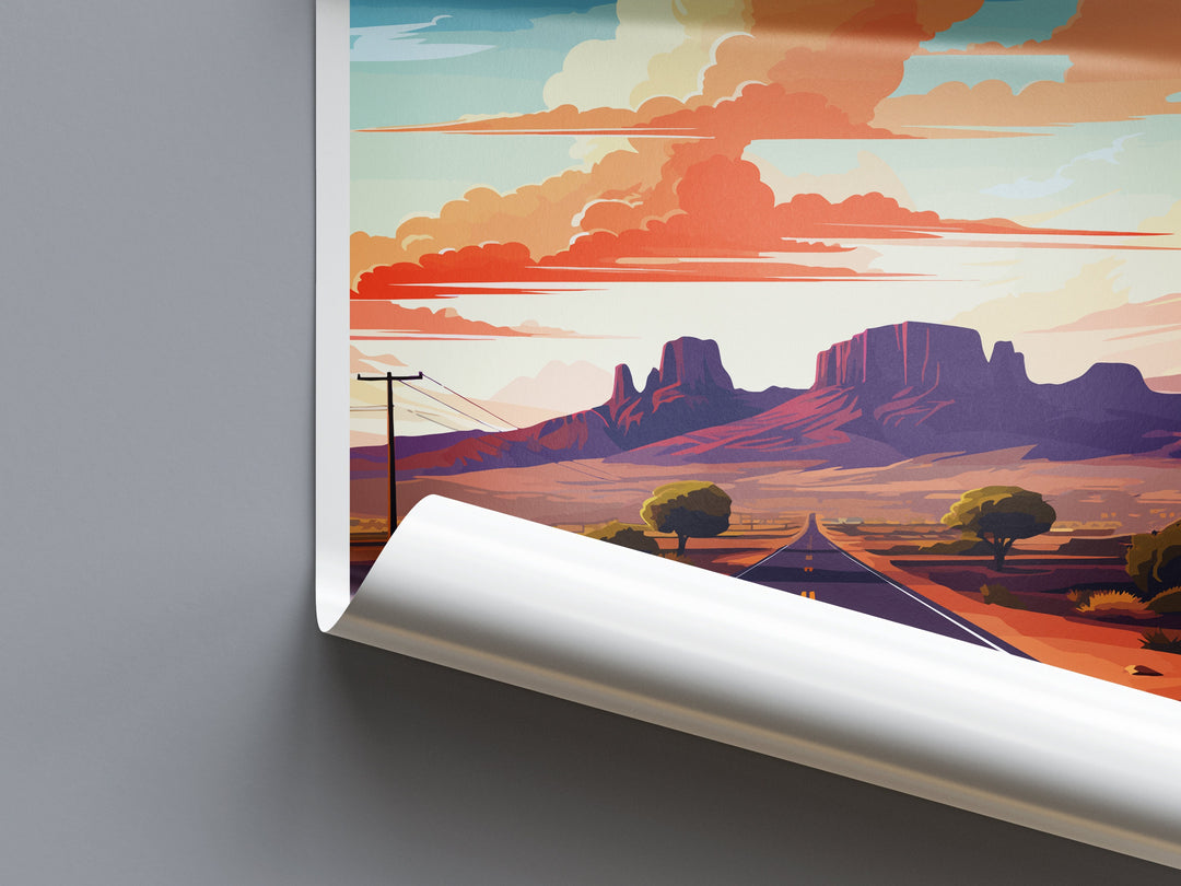 Alamogordo, New Mexico Travel Print Wall Art Alamogordo Wall Hanging Home Décor Alamogordo Gift Art Lovers New Mexico Art Lover Gift Decor