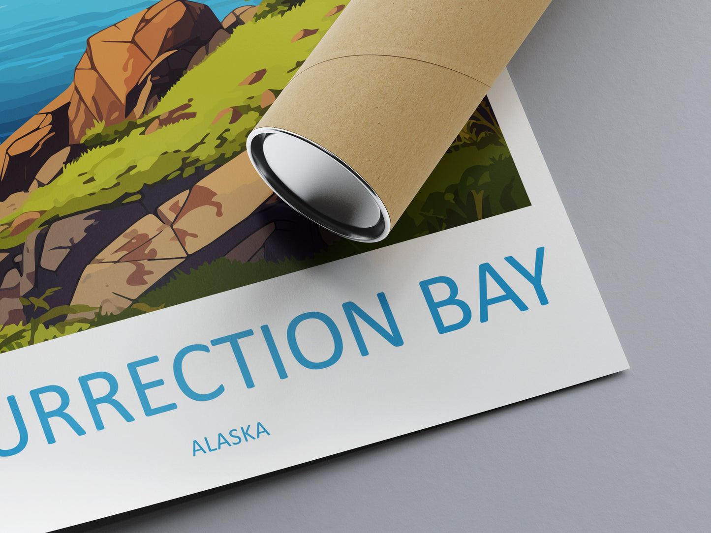 Resurrection Bay Travel Print Wall Art Resurrection Bay Wall Hanging Home Décor Resurrection Bay Gift Art Lovers Alaska Art Lover Gift