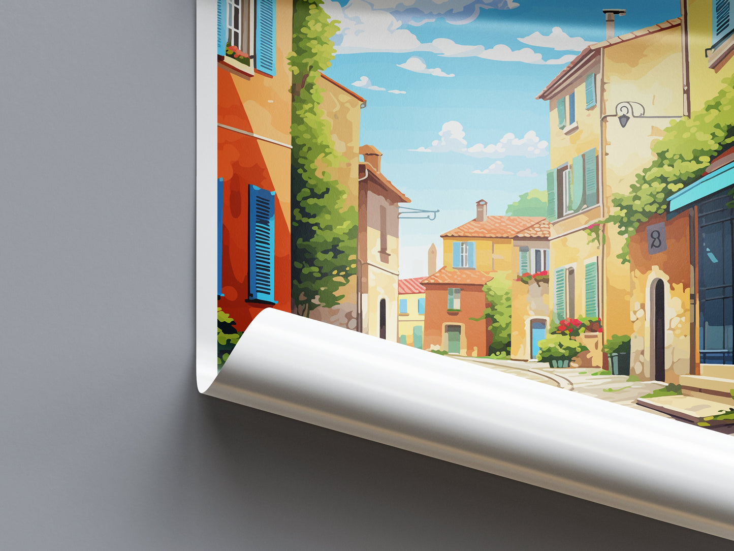 Aix En Provence Travel Print Wall Art Aix En Provence Wall Hanging Home Décor Aix En Provence Gift Art Lovers France Art Lover Gift