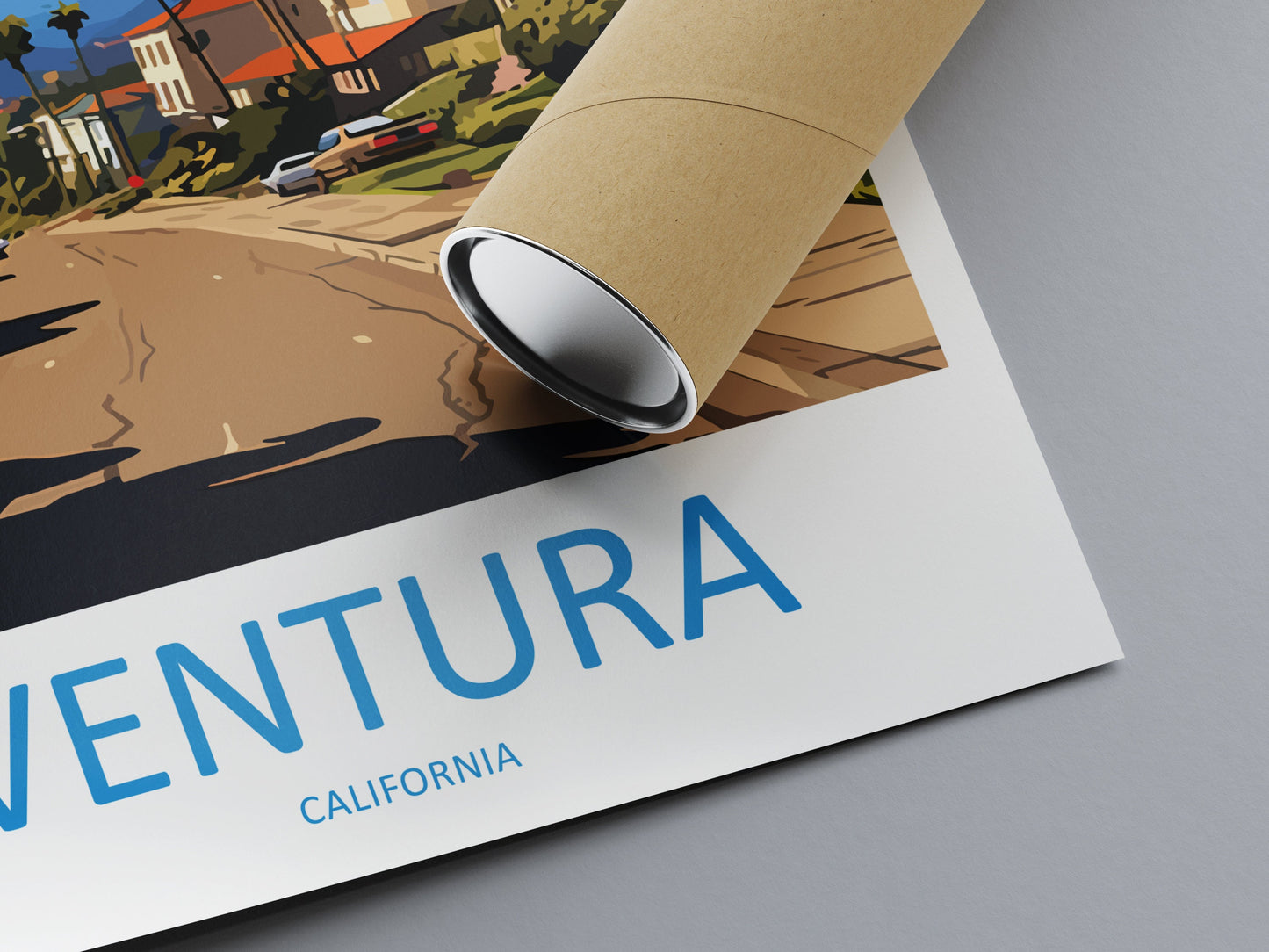 Ventura Travel Print Wall Art Ventura Wall Hanging Home Décor Ventura Gift Art Lovers California Art Lover