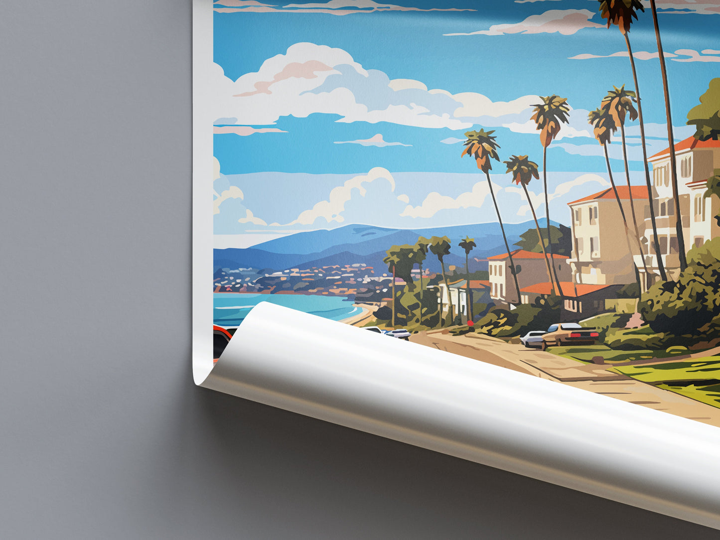 Ventura Travel Print Wall Art Ventura Wall Hanging Home Décor Ventura Gift Art Lovers California Art Lover