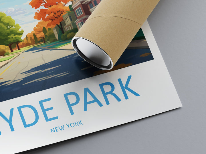 Hyde Park Travel Print Wall Art Hyde Park Wall Hanging Home Décor Hyde Park Gift Art Lovers New York State Art Gift Lover Print