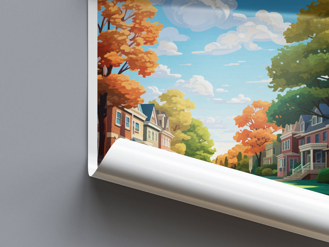 Hyde Park Travel Print Wall Art Hyde Park Wall Hanging Home Décor Hyde Park Gift Art Lovers New York State Art Gift Lover Print