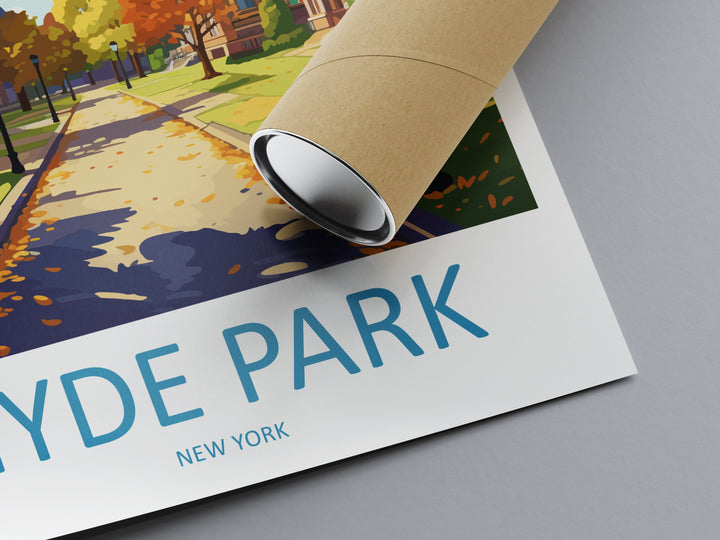 Hyde Park Travel Print Wall Art Hyde Park Wall Hanging Home Décor Hyde Park Gift Art Lovers New York State Art Gift Lover Print