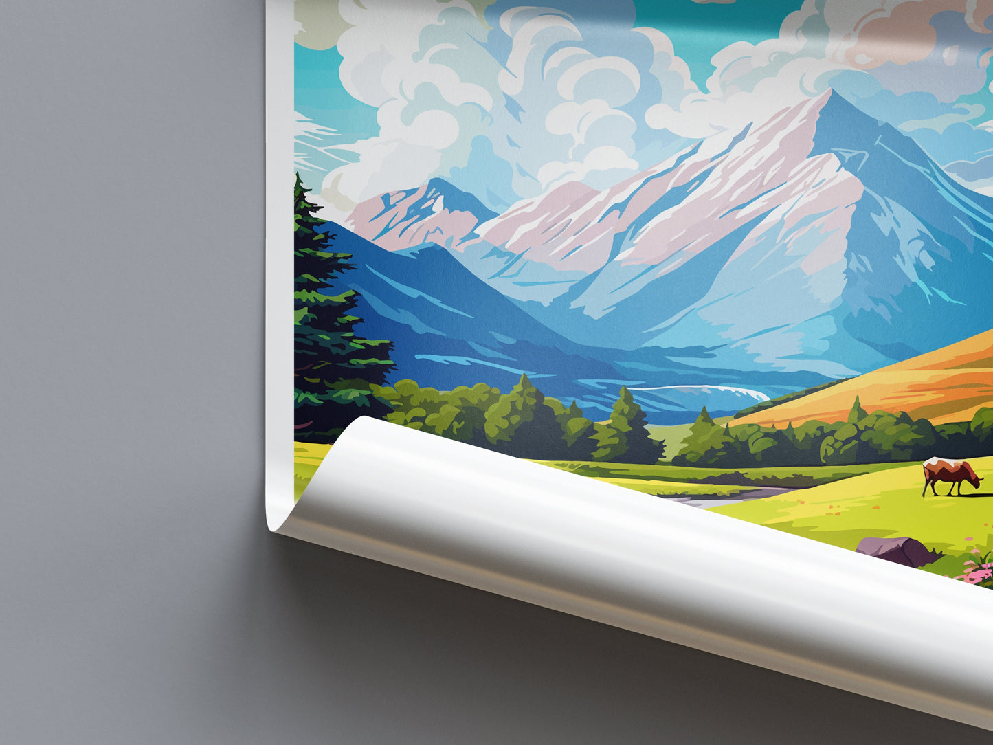 Ben Nevis Travel Print Wall Art Ben Nevis Wall Hanging Home Décor Ben Nevis Gift Art Lovers Scotland Art Lover Gift Ben Nevis Travel Artwork