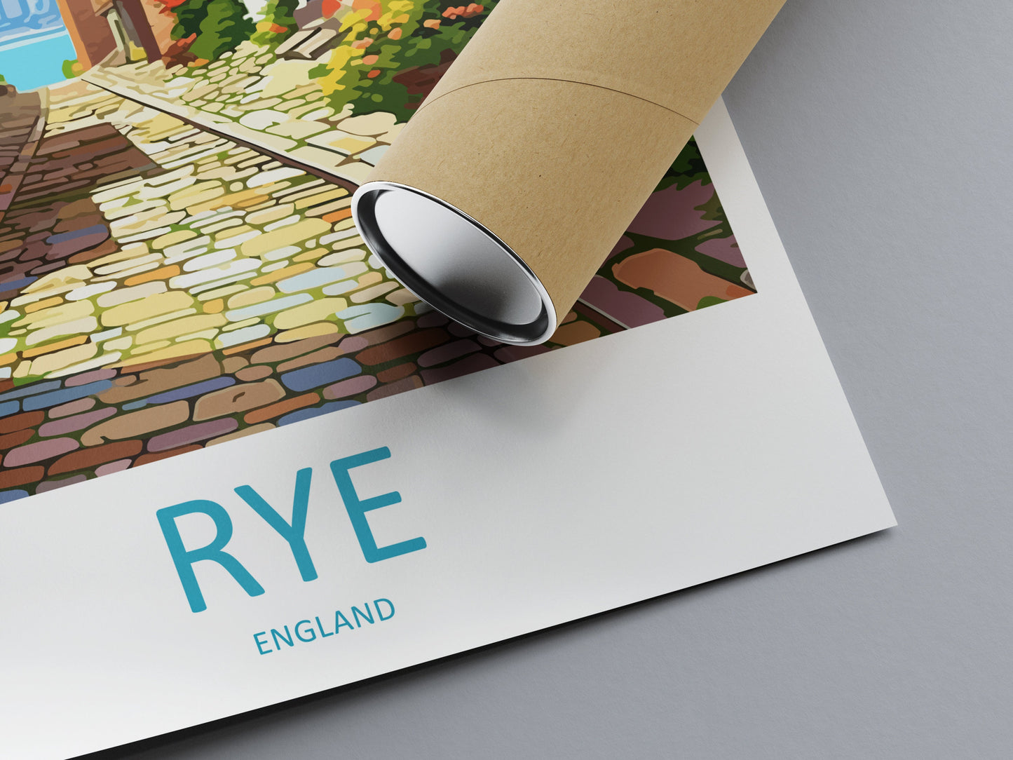 Rye Travel Print Wall Art Rye Wall Hanging Home Décor Rye Gift Art Lovers England Art Lover Gift Rye Wall Art Poster