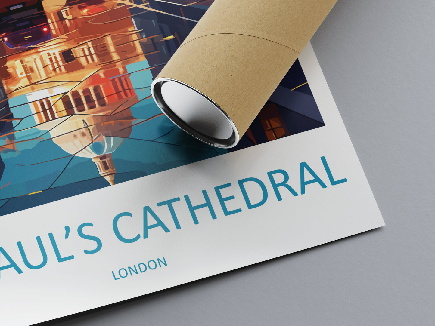 St. Paul's Cathedral Travel Print Wall Art St. Paul's Cathedral Wall Hanging Home Décor St. Paul's Cathedral Gift Art Lovers London England