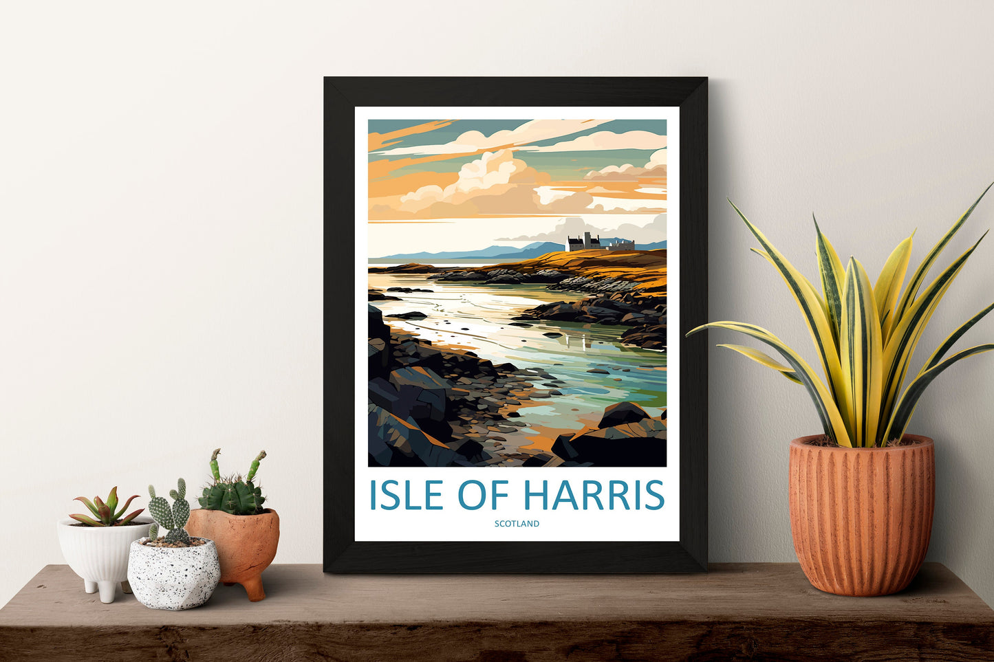 Isle Of Harris Travel Print Wall Art Isle Of Harris Wall Hanging Home Décor Isle Of Harris Gift Art Lovers Scotland Art Lover Gift Isle Art