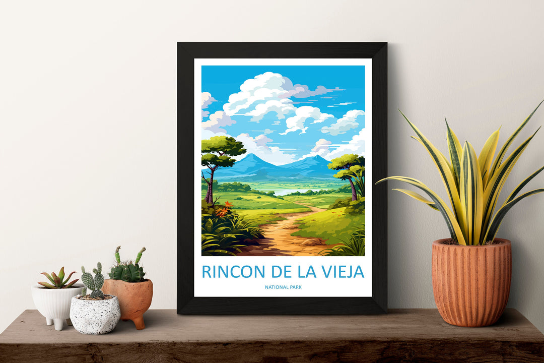 Rincon De La Vieja National Park Travel Print Wall Art Rincon De La Vieja Wall Hanging Home Décor Rincon De La Vieja Gift Art Lovers