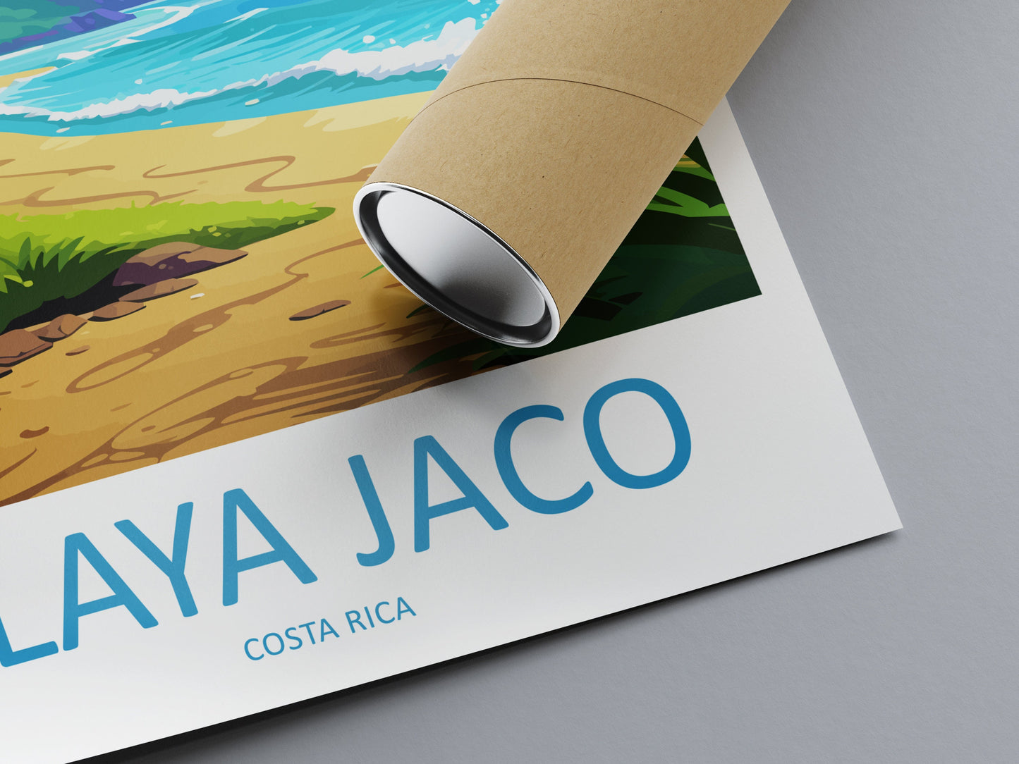 Playa Jaco Travel Print Wall Art Playa Jaco Wall Hanging Home Décor Playa Jaco Gift Art Lovers Costa Rica Wall Art Costa Rica Travel