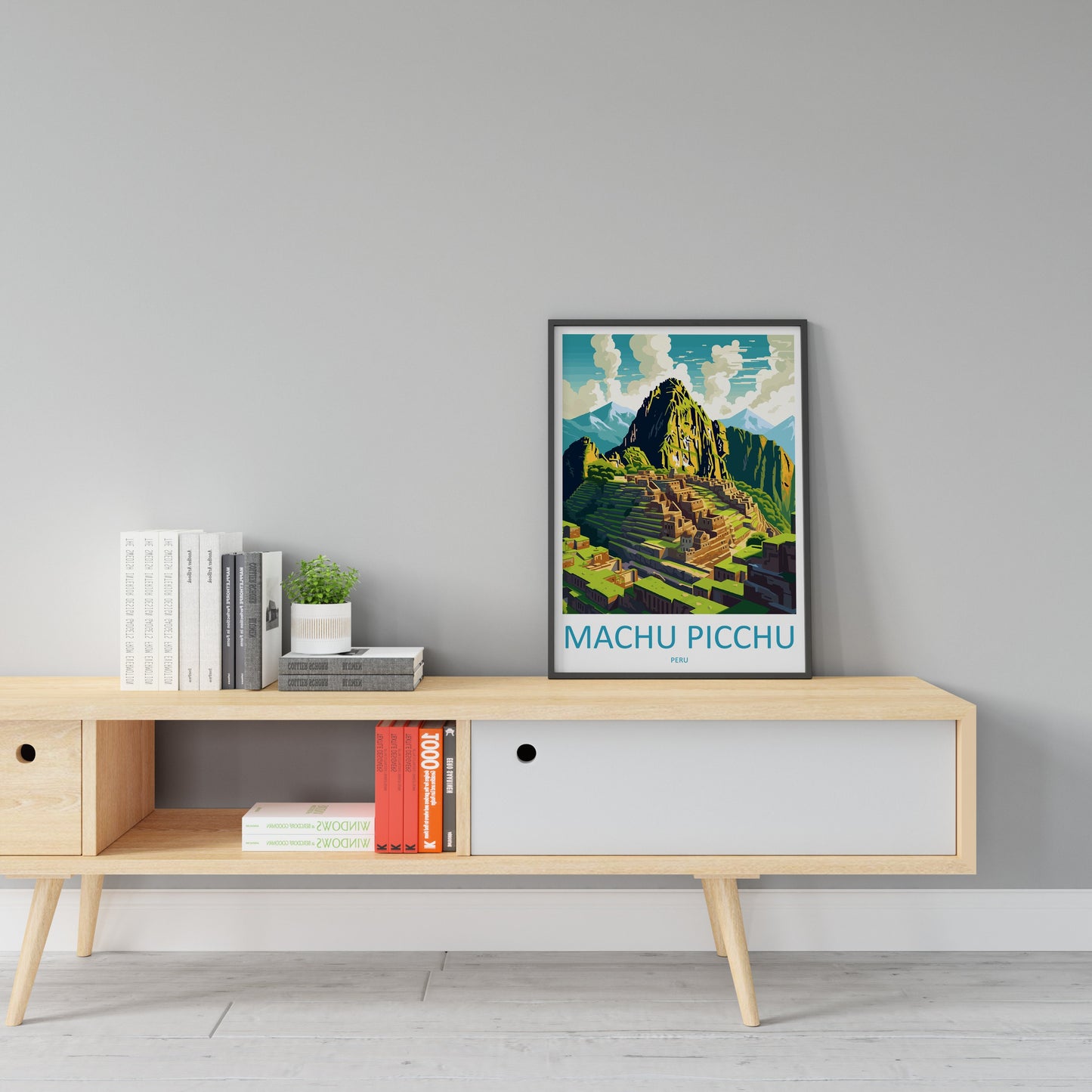 Machu Picchu Travel Print Wall Art Machu Picchu Wall Hanging Home Décor Machu Picchu Gift Art Lovers Peru Art Lover Gift Peru