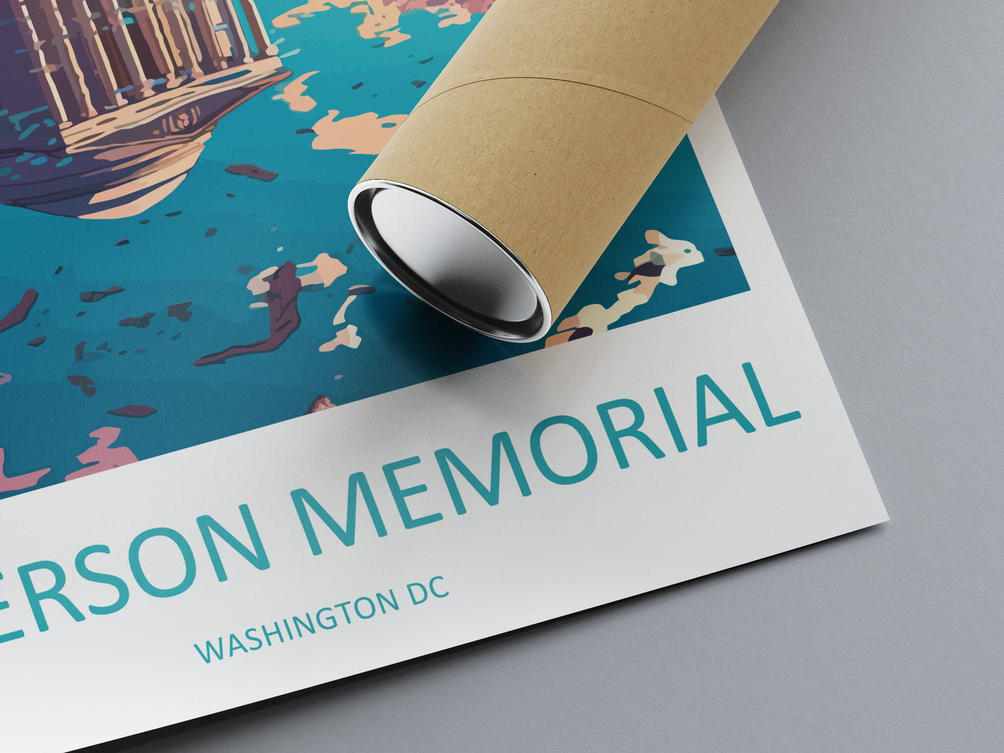 Jefferson Memorial Travel Print Wall Art Jefferson MemorialWall Hanging Home Décor Jefferson Memorial Gift Art Washington DC Art