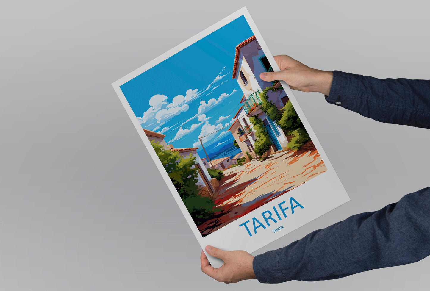 Tarifa Travel Print Wall Art Tarifa Wall Hanging Home Décor Tarifa Gift Art Lovers Spain Art Lover Gift Tarifa Print Spain Art