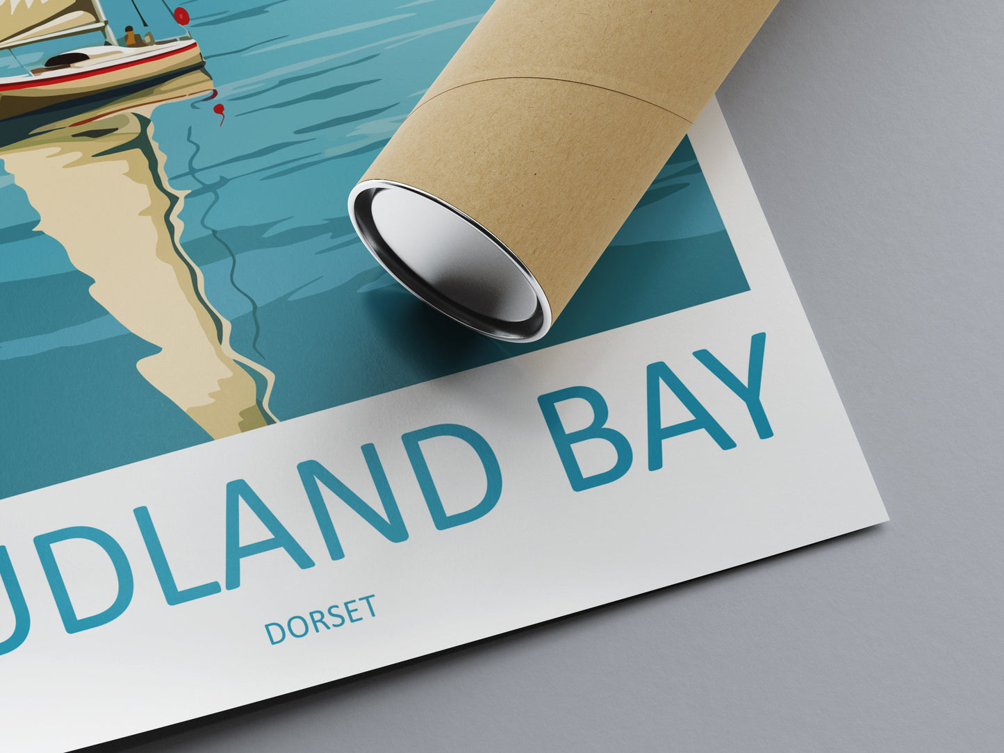 Studland Bay Travel Print Wall Art Studland Bay Wall Hanging Home Décor Studland Bay Gift Art Lovers England Art Lover Gift Studland Bay