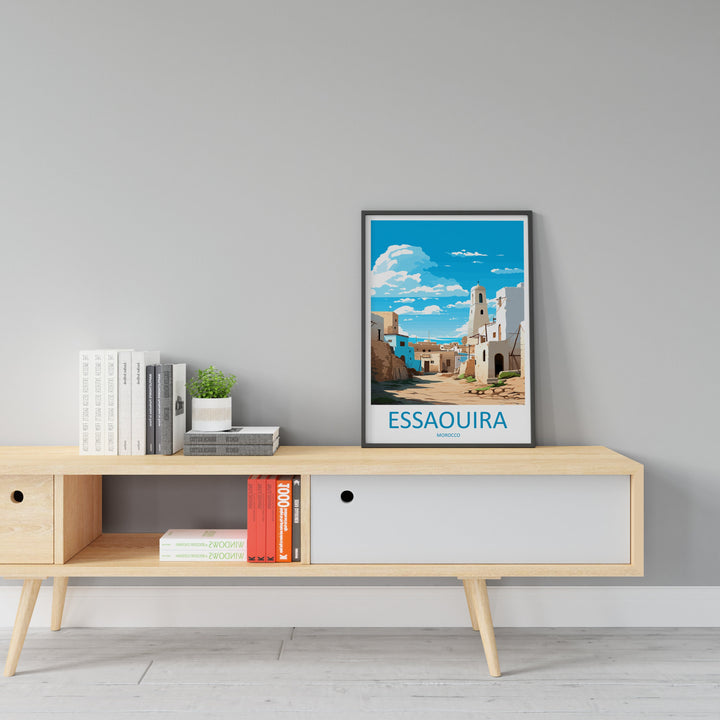 Essaouira Travel Print Wall Art Essaouira Wall Hanging Home Décor Essaouira Gift Art Lovers Morocco Art Lover Gift Wall Art Morocco Art