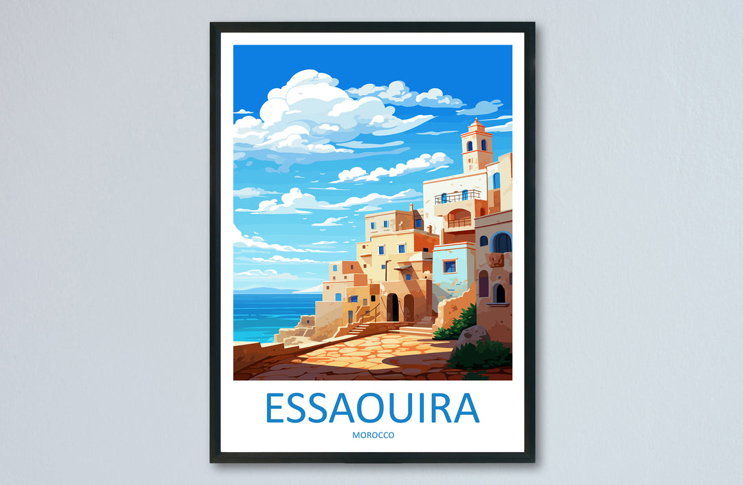 Essaouira Travel Print Wall Art Essaouira Wall Hanging Home Décor Essaouira Gift Art Lovers Morocco Art Lover Gift Wall Art Morocco Art