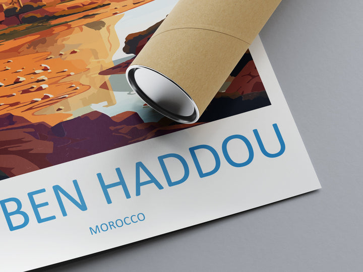 Aït Benhaddou Travel Print Wall Art Aït Benhaddou Wall Hanging Home Décor Aït Benhaddou Gift Art Lovers Morocco Art Lover Gift