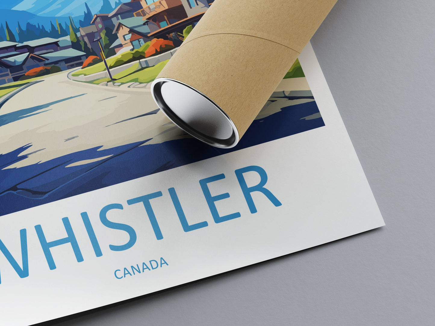 Whistler Travel Print Wall Art Whistler Wall Hanging Home Décor Whistler Gift Art Lovers Canada Art Lover Gift Whistler Gift